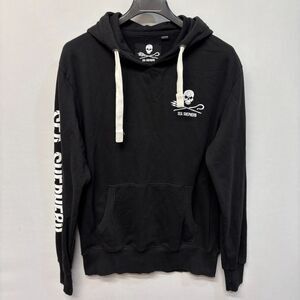 Sea Shepherd Men Pullover Hoodie Sweatshirt Size XL X-Large Black C031 -12